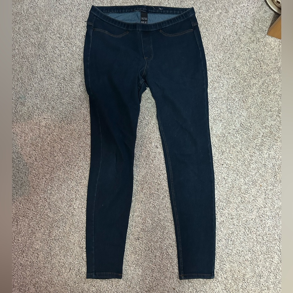 HUE Women's Navy Skinny Jeans